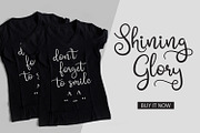 Shining Glory Script Font, a Script Font by LetterJos (Thumbnail 5 of 10)