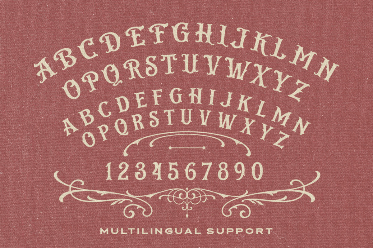 Bistern - Victorian Display Font, a Font by Letterhend Studio (Photo 5 of 9)