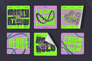 Luicy – Bold Groovy Sans Serif Font, a Sans Serif Font by Inviline.co (Thumbnail 12 of 15)