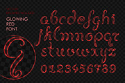 8 NEON BRUSHES / ELEGANT FONT, a Brush Add-On by Nadin_Lebedeva (Thumbnail 7 of 8)