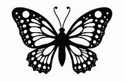 butterfly laser cut design, an Illustration by balal (Thumbnail 13 of 13)