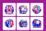 Women Day Illustrations Set, a Person Illustration by Brickclay (Thumbnail 9 of 13)