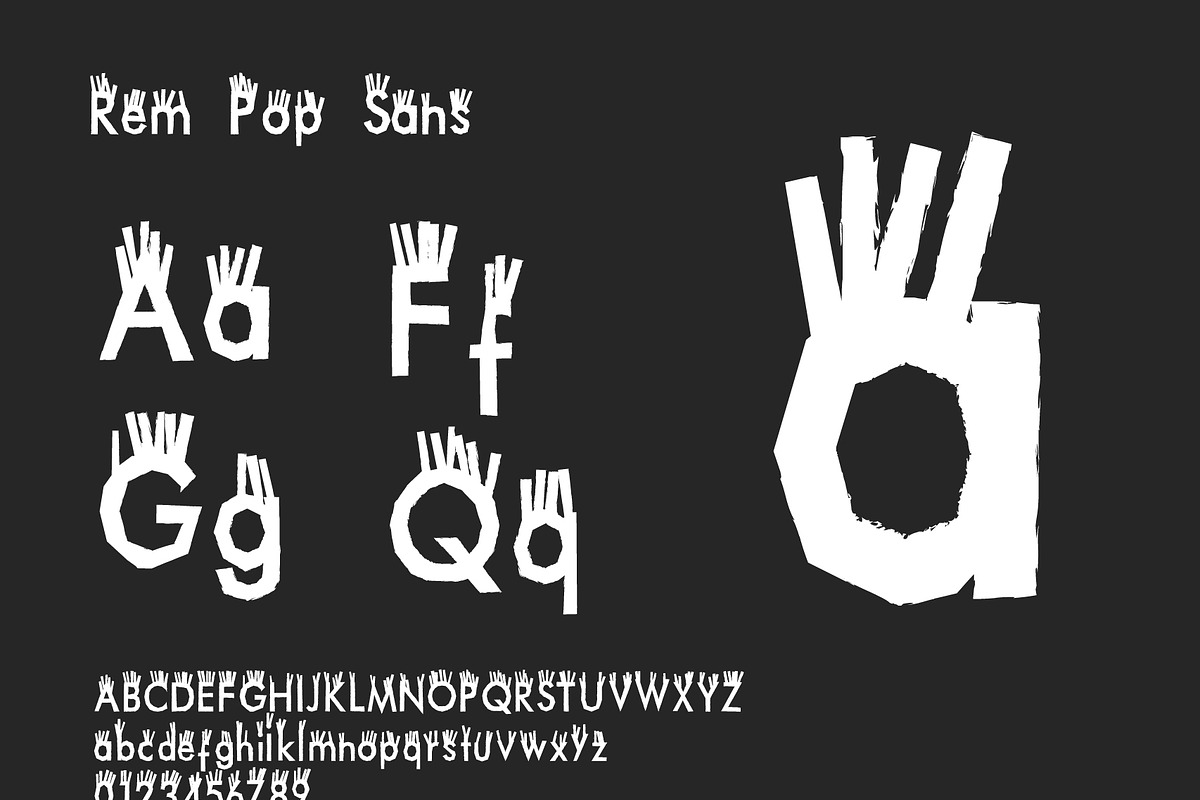 Rem Pop Sans, a Sans Serif Font by cromatixclassroom (Photo 11 of 13)