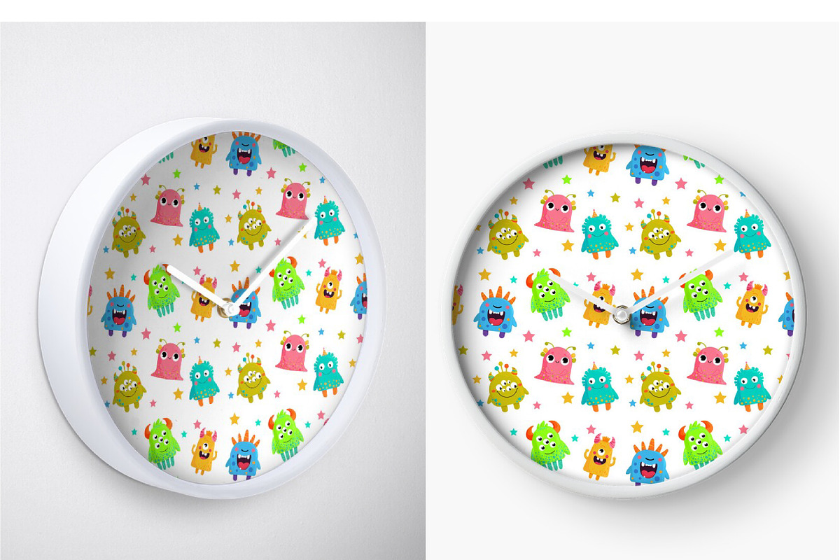 10 monsters 4 planets 3 patterns, an Animal Illustration by ChubbyBunny Art (Photo 7 of 10)