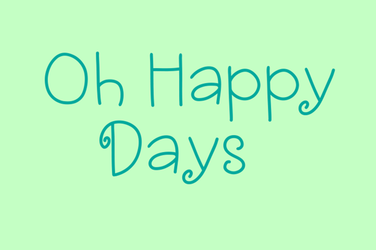 Bubbles, a Serif Font by Carrtoonz (Photo 2 of 4)