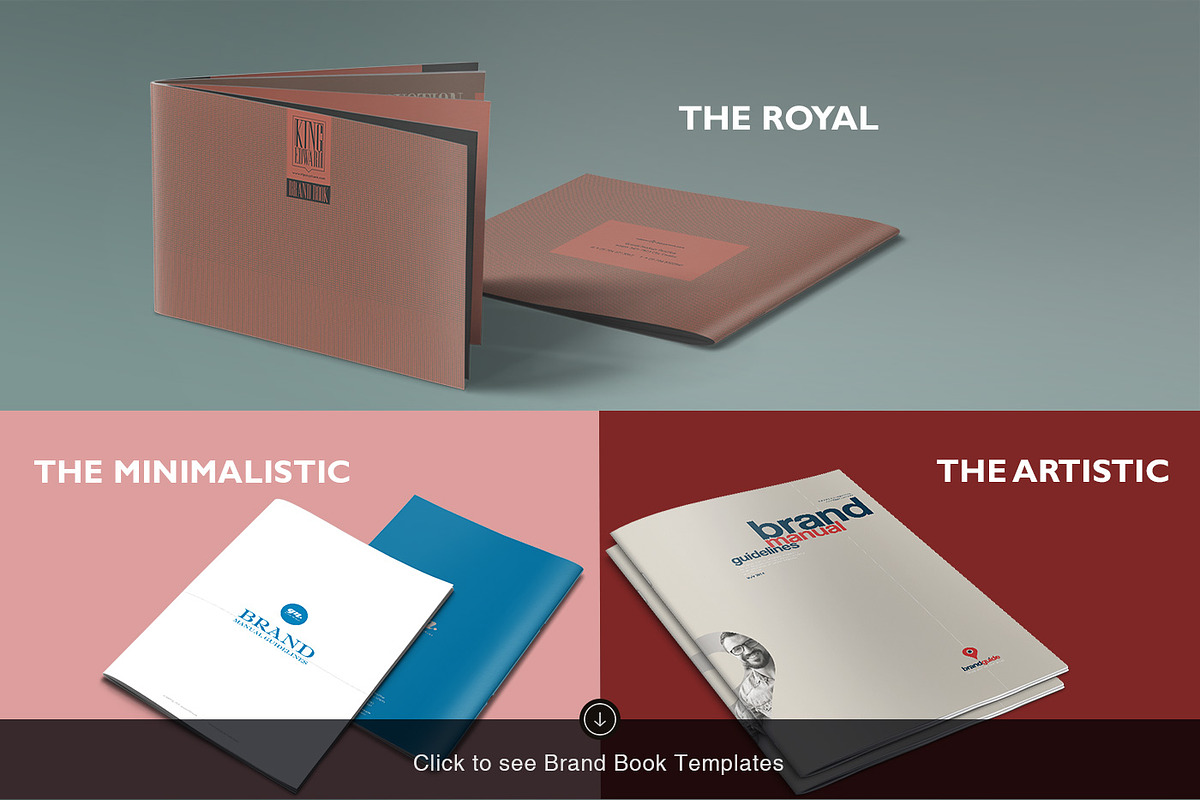 15 Brand Guidelines Templates Bundle, a Brochure Template by ZippyPixels (Photo 6 of 7)