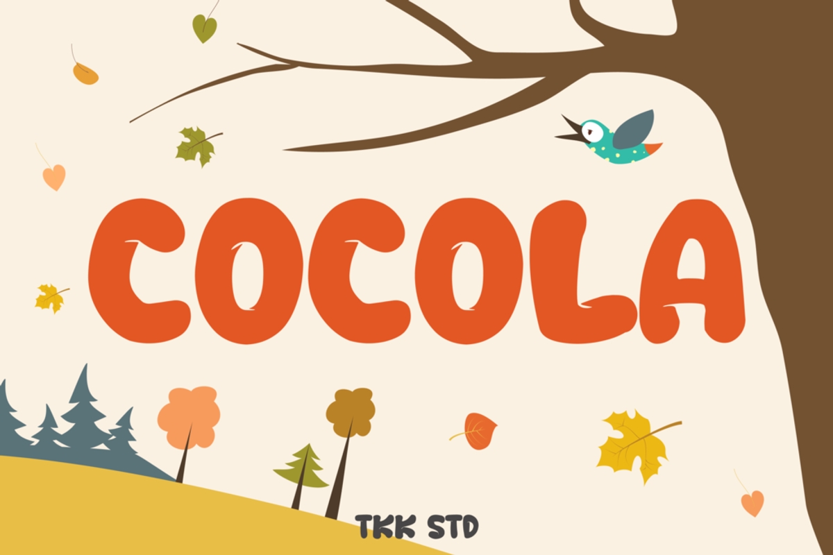 COCOLA - Kids Font, a Sans Serif Font by tokokoo (Photo 12 of 13)