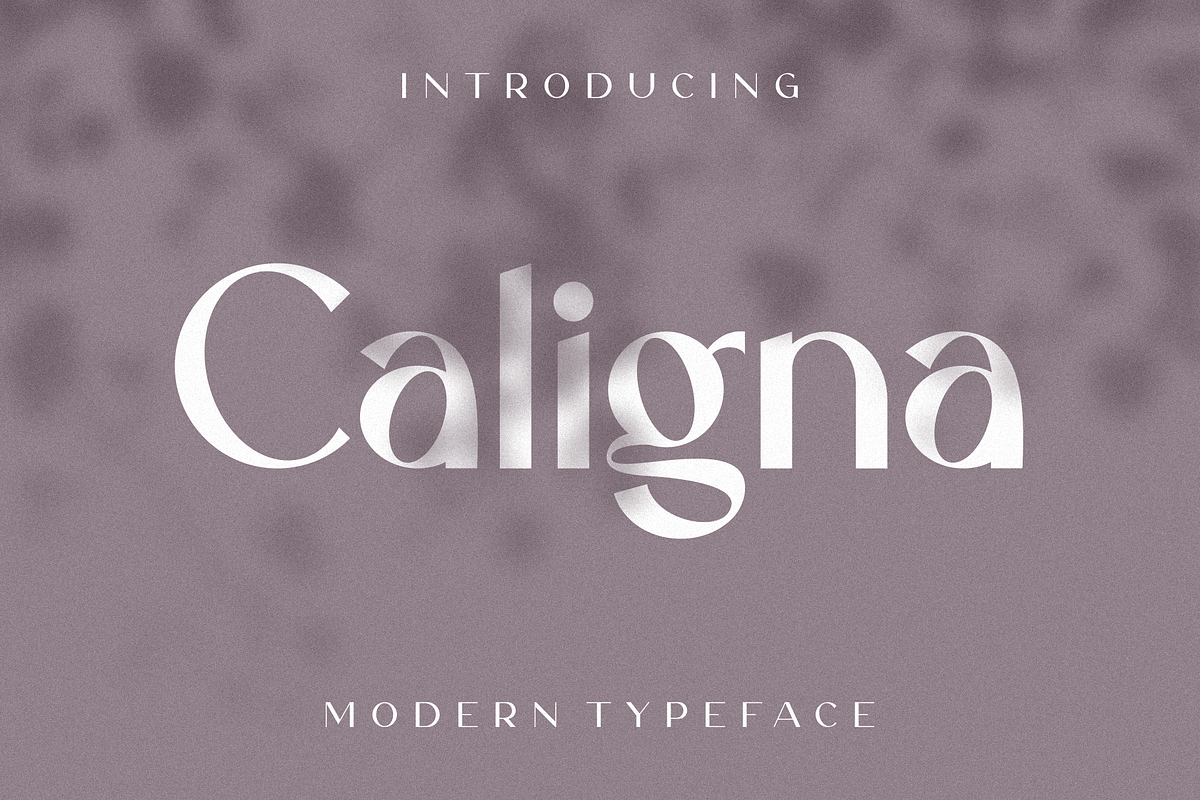 Caligna Serif, a Serif Font by 24Design Studios (Photo 1 of 7)