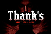 Blatters – Halloween Gothic Font, a Serif Font by Drizy (Thumbnail 10 of 10)