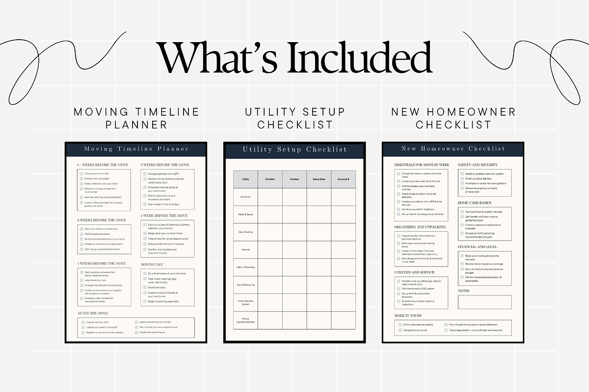 Home Buyer Guide Templates Bundle, a Stationery Template by Anna Design Studio (Photo 5 of 8)