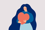 Love Yourself Concepts, a Healthcare Illustration by Mary Long (Thumbnail 2 of 4)