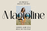 Magioline, a Serif Font by Muksal Creative (Thumbnail 1 of 9)