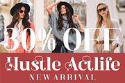 Hustle Actlife Serif LS, a Serif Font by GranzCreative (Thumbnail 9 of 19)