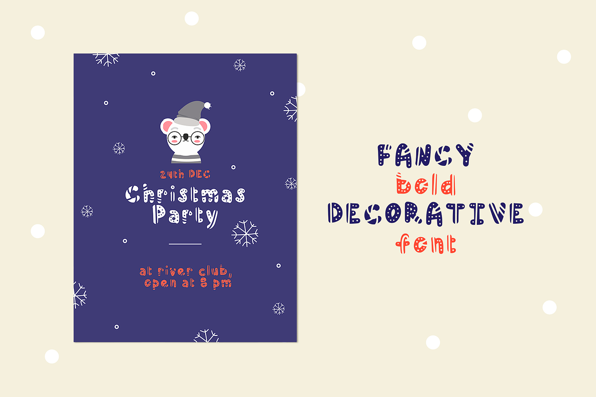 SALE!! Christmas Font Holly-Days, a Font by Nonceni (Photo 4 of 10)
