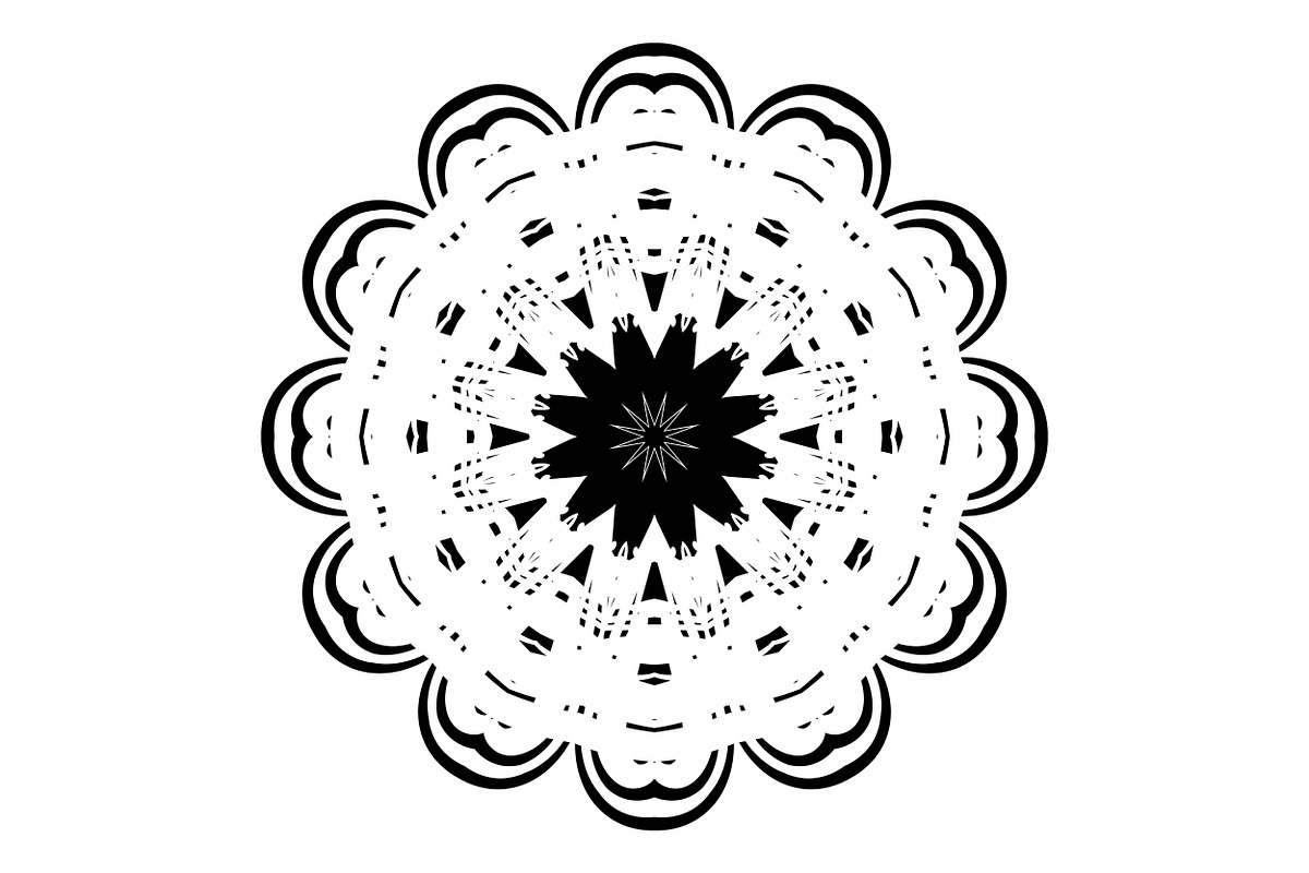 Spiritual Mandala Artwork Bundle, a Decorative Illustration by NJ Himel (Photo 99 of 104)