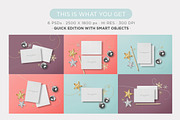 Mockup - Holiday Postcard, a Print Template by tomodachi studio (Thumbnail 2 of 4)