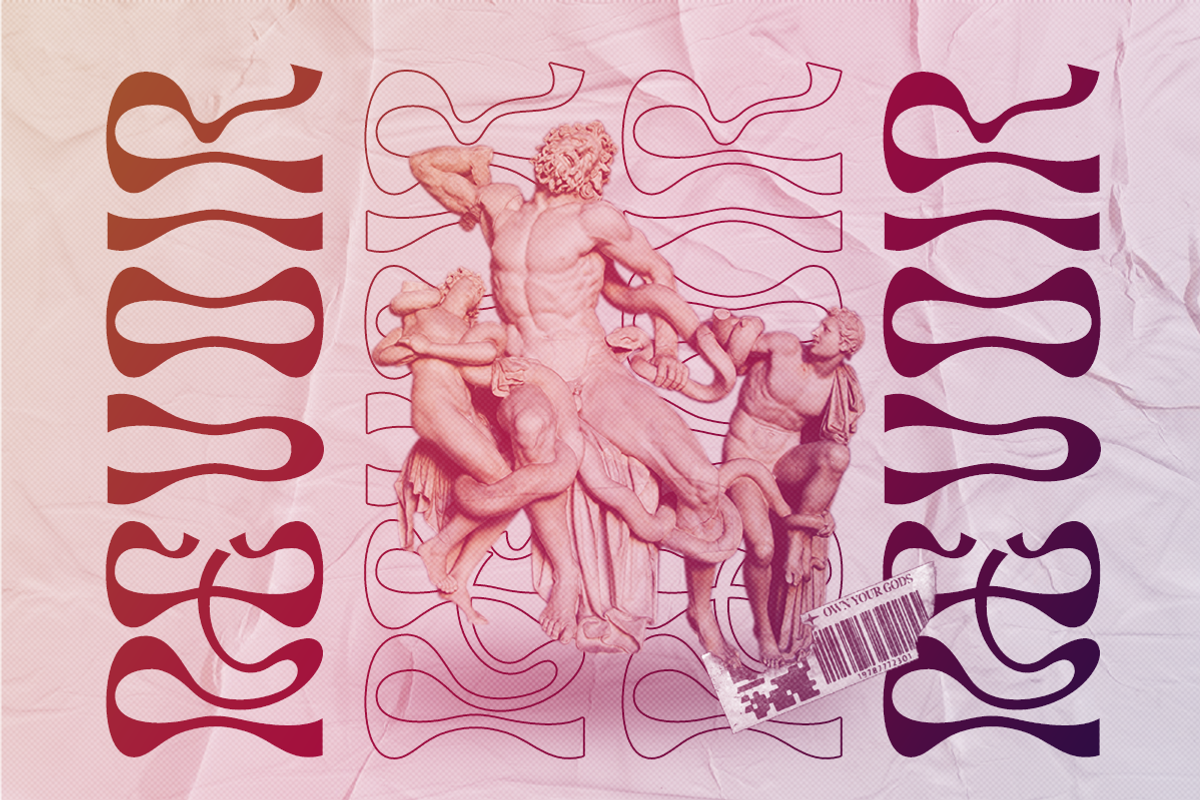 Lamiran - Distorted Wavy Font, a Sans Serif Font by RagamKata (Photo 4 of 12)