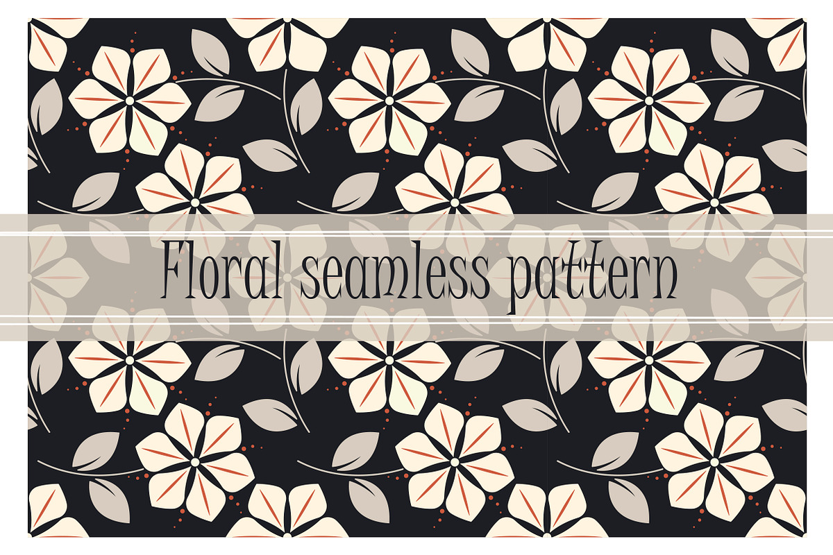 6 Floral patterns & 6 round frames, a Pattern Graphic by Daria Maier (Photo 8 of 8)