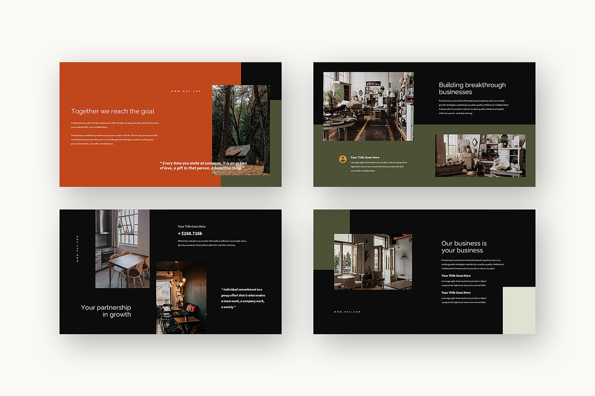Nka : Housing Business Google Slides, a Presentation Template by Punkl Camp (Photo 10 of 16)