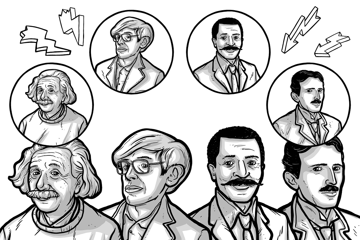 SmartyPants Figures (Genius Level), a Person Illustration by Vectory by BSC (Photo 3 of 3)