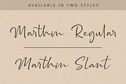 Marthin - Script Font, a Script Font by Subectype Studio (Thumbnail 11 of 14)