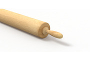 rolling pin, a Food & Drink 3D Model by CGTech (Thumbnail 3 of 7)