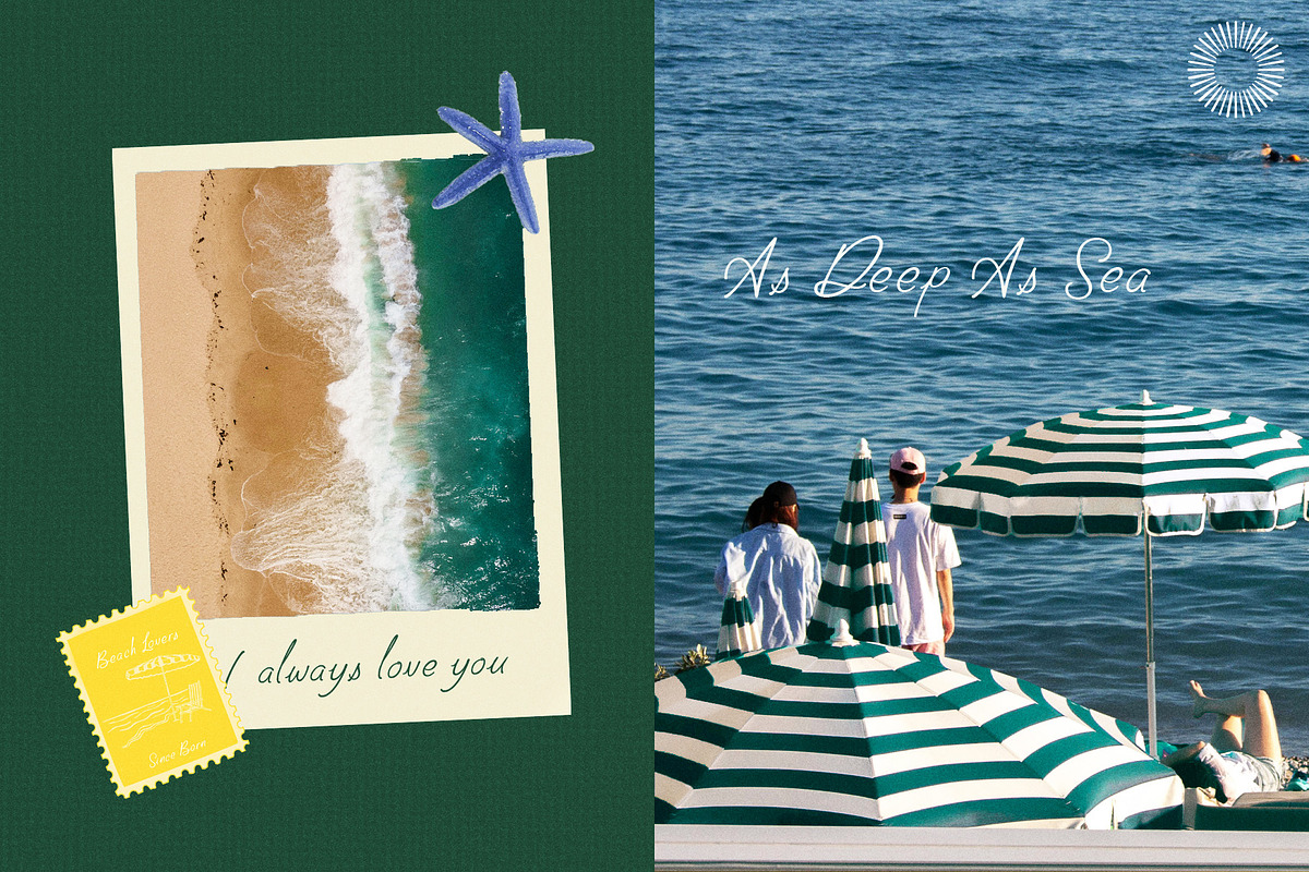 The Rowdy Waves| Coastal handwritten, a Handwritten Font by Setara Langit CreativeStd (Photo 5 of 12)