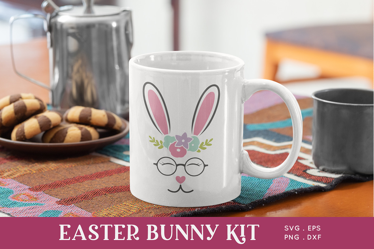 Easter Bunny Face Creator Kit, an Illustration by Peachycottoncandy (Photo 5 of 5)