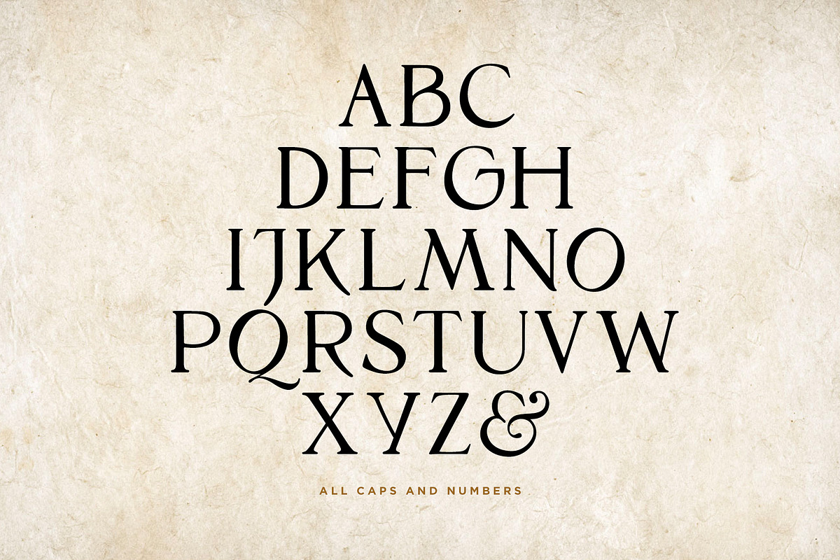 Storm | A Handmade Vintage Classic, a Serif Font by WhatAboutChris (Photo 5 of 5)
