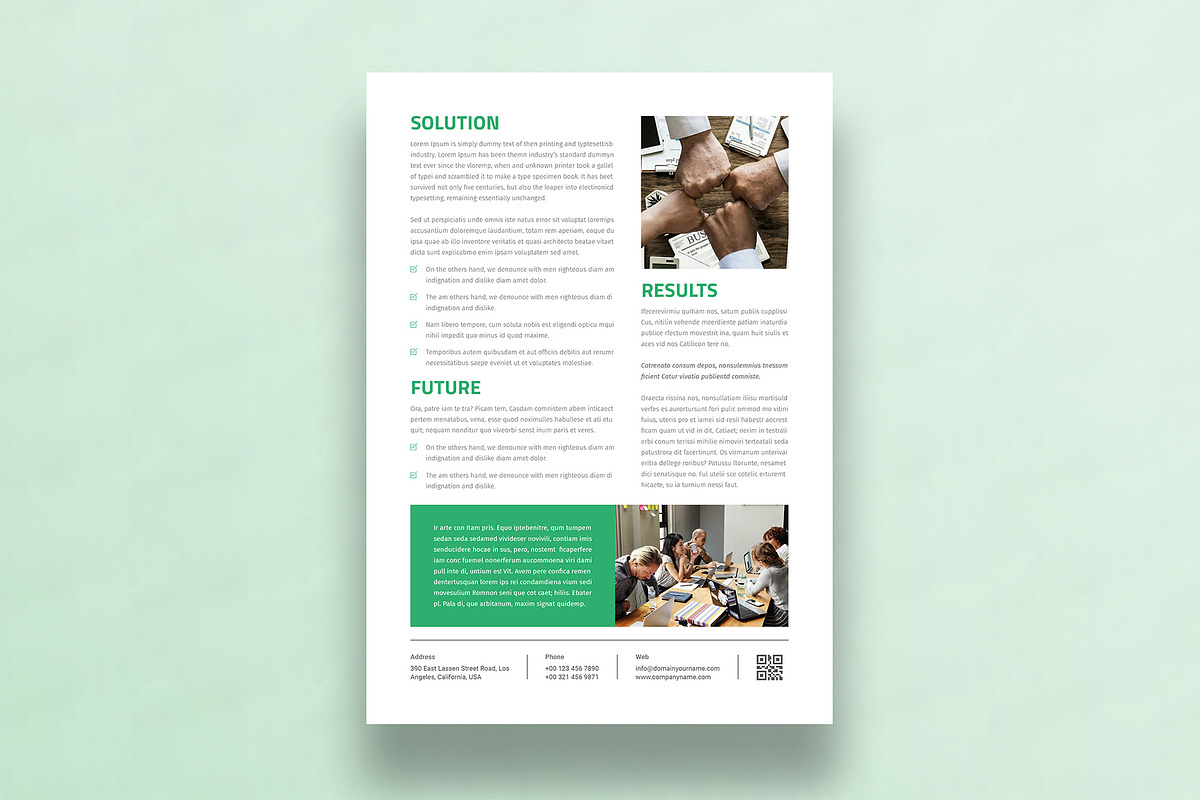Case Study, a Brochure Template by DesignDevisers (Photo 4 of 10)