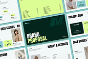 Mero | Brand Proposal Template, a Presentation Template by Templeste (Thumbnail 1 of 4)