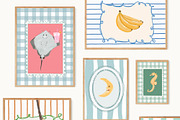 Nursery Wall Art Prints Bundle, a Background Graphic by Artemsky (Thumbnail 2 of 19)