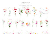 RAINBOW PLANTS bright flower set, a Decorative Illustration by Khrys.art (Thumbnail 12 of 13)
