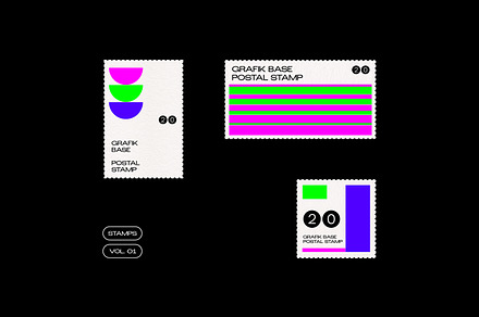 Postage Stamps - Vectors