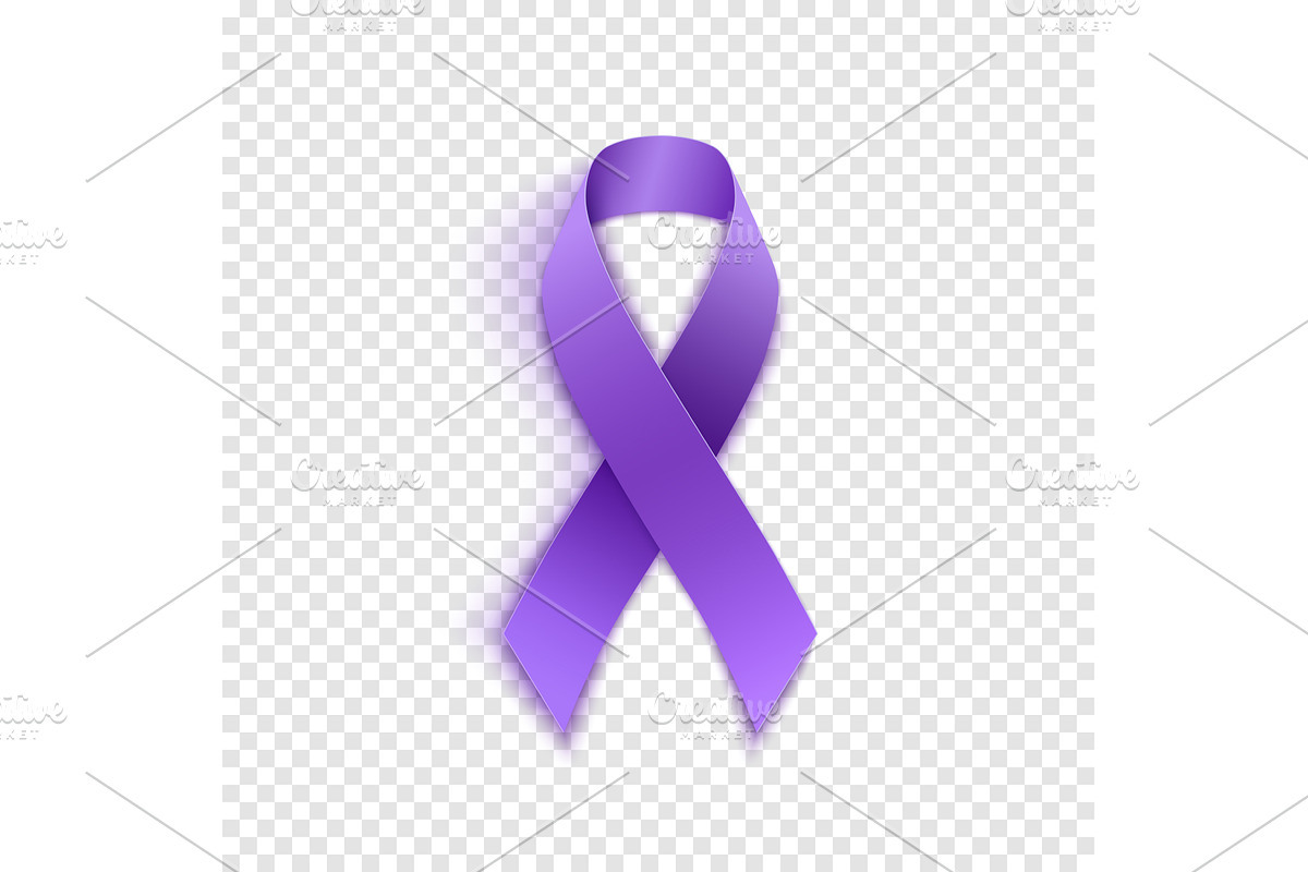 World cancer day ribbon., an Object Graphic by Aleksandrs