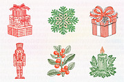 Christmas Hand-Drawn Element PNG, an Illustration by CreationArt (Thumbnail 2 of 5)