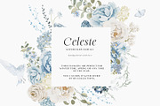 Watercolor Blue White flowers, a Decorative Illustration by Grace Noboa Illustrations (Thumbnail 7 of 14)