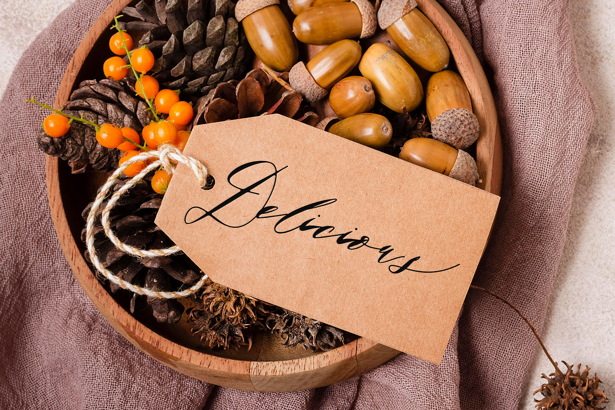 Anantasya | Script font, a Script Font by Analogous (Photo 4 of 15)