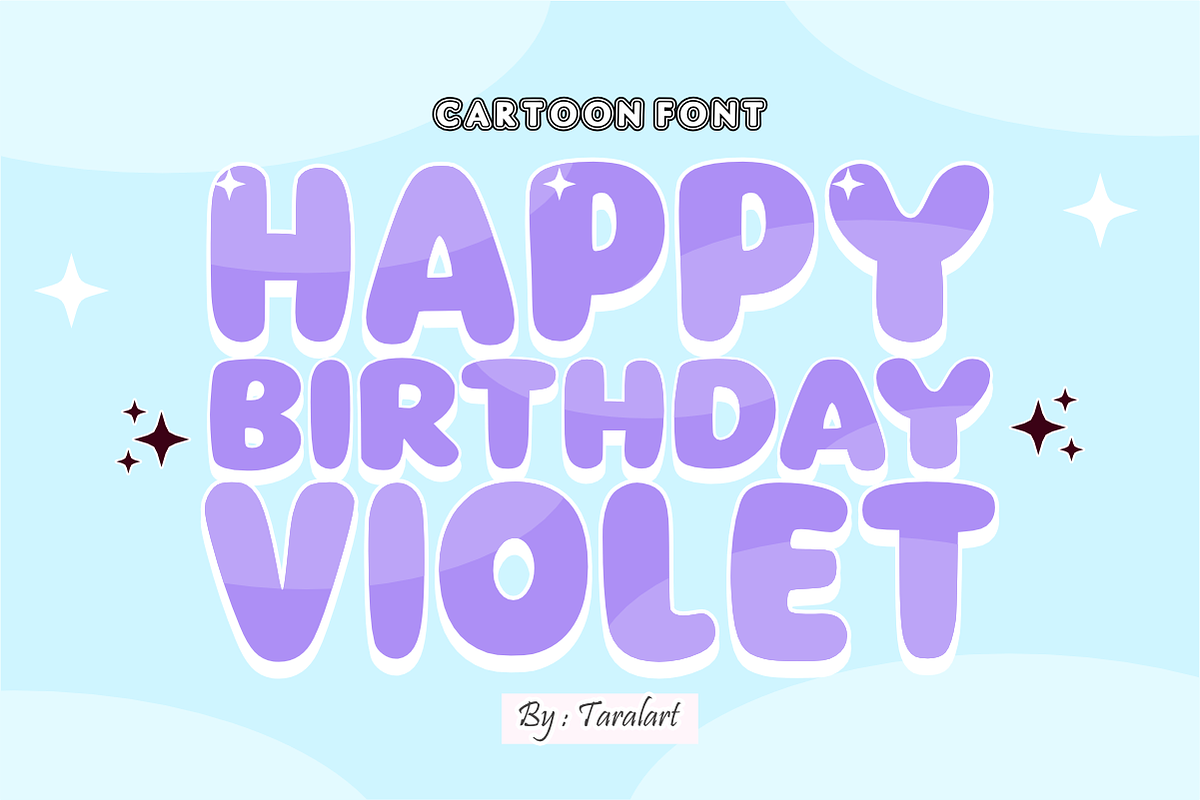 Happy Baloo - Playful Cartoon Font, a Sans Serif Font by KiddoGlyphs Studio (Photo 2 of 5)