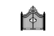 Ornate Iron Gate SVG Bundle, an Illustration by Designs_River (Thumbnail 29 of 31)