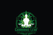 Cannabis Leaf Logo, a Branding & Logo Template by Shwet Art (Thumbnail 2 of 3)