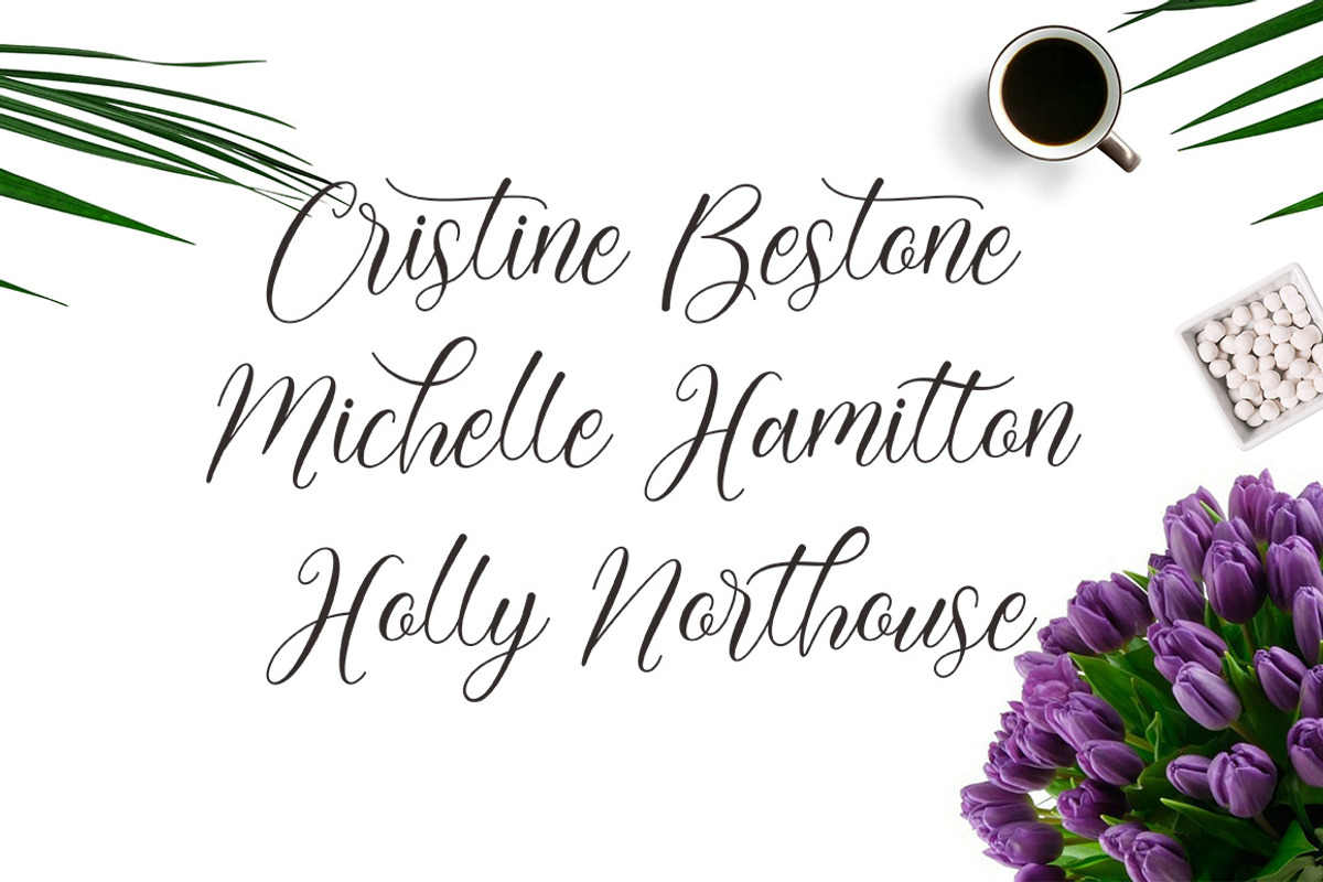 Girly Heart, a Script Font by Rotterlab Studio (Photo 2 of 8)