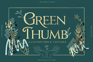 Greenery Illustrations and Textures
