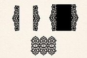 Floral Lace Frames & Ornament Bundle, an Object Graphic by Christine Krahl (Thumbnail 10 of 24)