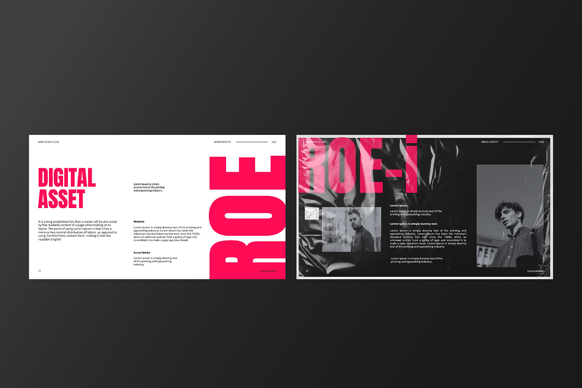 ROE Brand Identity Template, a Presentation Template by Spesifikstd (Photo 9 of 13)