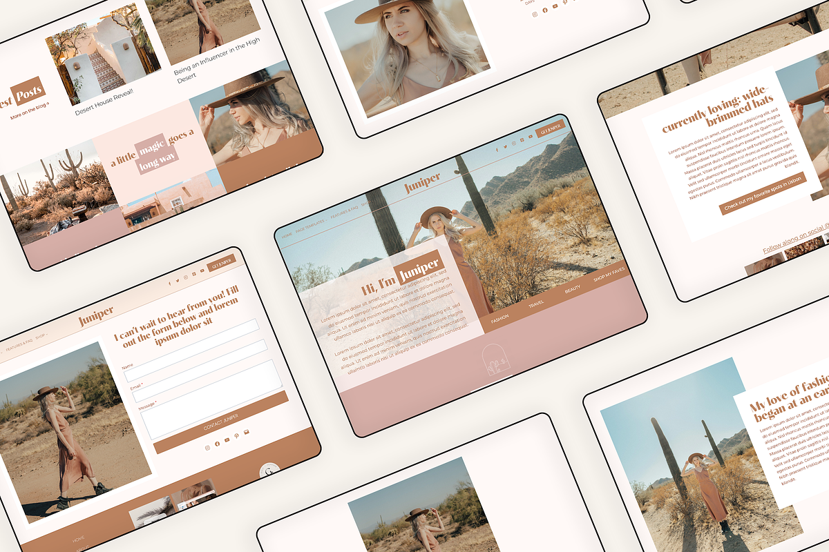 Juniper, a WordPress Template by Gadabout Studio (Photo 2 of 2)