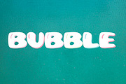 Balloon Bubble Font, a Font by vladocar (Thumbnail 6 of 6)
