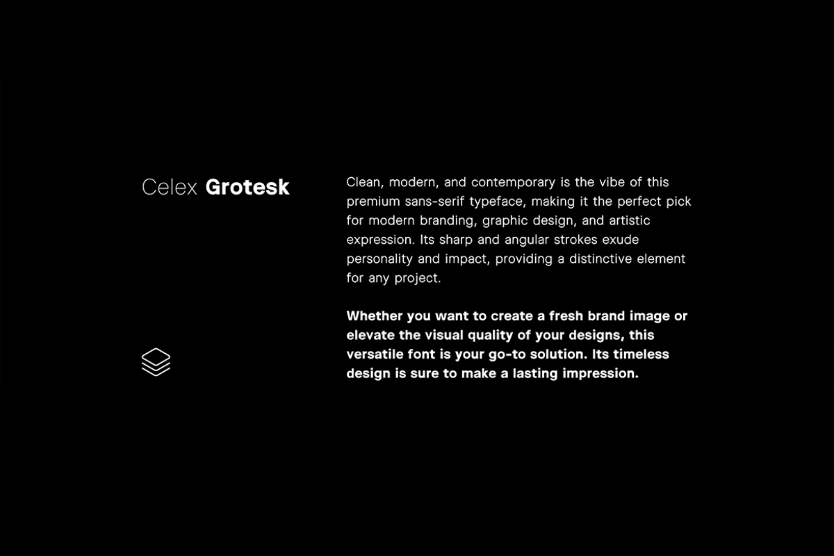 CELEX GROTESK - Modern Font Family, a Sans Serif Font by Designova® (Photo 4 of 11)