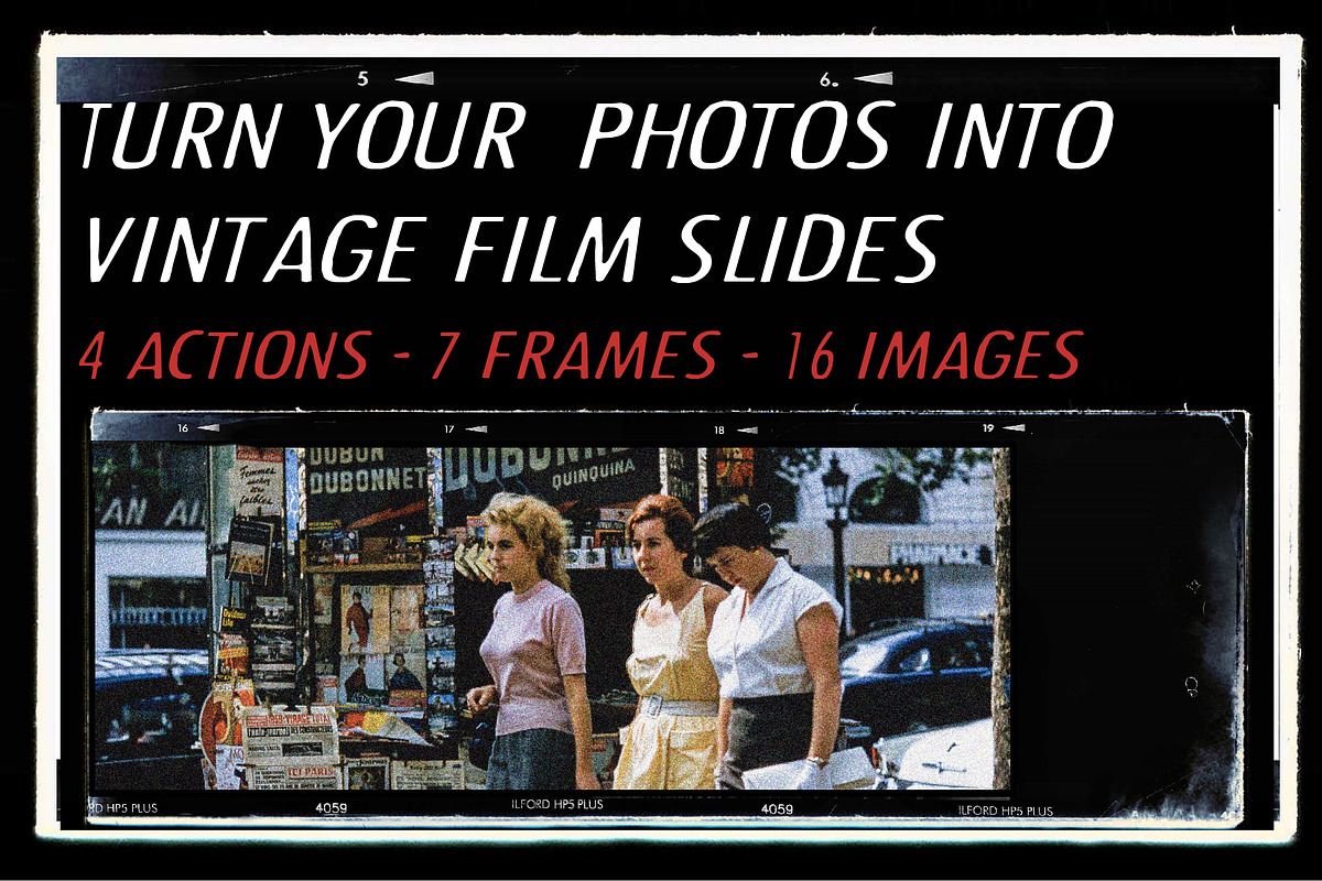 VINTAGE FILM PHOTO MOCKUP BUNDLE, a Print Template by Tropical Type (Photo 1 of 8)