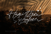 Hamiltton Signature Business Font, a Script Font by KennedyStudio (Thumbnail 1 of 11)
